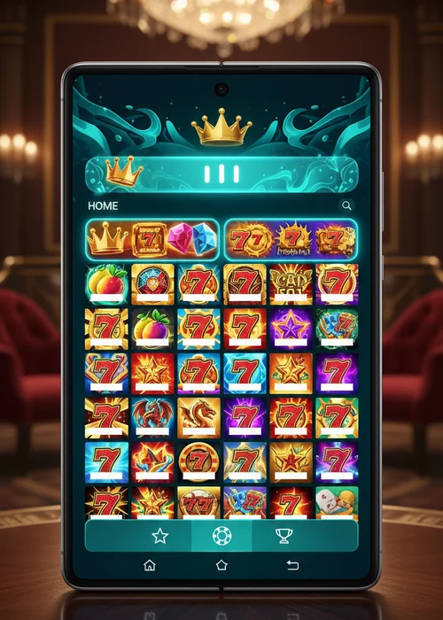 Afbeelding van een Viking-thema interface met de Ragnarok Casino welkomstbonus en populaire slots